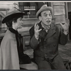 Edith Fellows and Menasha Skulnik in the stage production Uncle Willie