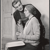 Donald Houston and unidentified in the 1957 Broadway production of Under Milk Wood