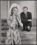 Donald Houston and unidentified in the 1957 Broadway production of Under Milk Wood