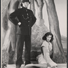 Donald Ewer and Dorothy Rice in the 1957 Broadway production of Under Milk Wood