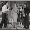 Gig Young, Nan Martin, Sandra Church and Dean Jones in the stage production Under the Yum-Yum Tree