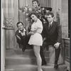 Gig Young, Sandra Church, Nan Martin and Dean Jones in the stage production Under the Yum-Yum Tree