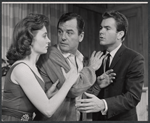 Sandra Church, Gig Young and Dean Jones in the stage production Under the Yum-Yum Tree