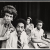 Robin Braxton, Demond Wilson, Norma Darden and unidentified in the stage production Underground