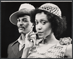 Lennal Wainwright and Norma Darden in the stage production Underground