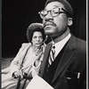 Dennis Tate and unidentified in the stage production Underground