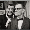 Tony Randall and Alan Webb in the stage production UTBU