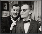 Tony Randall and Alan Webb in the stage production UTBU