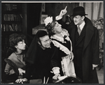 Cathryn Damon, Thelma Ritter, Margaret Hamilton and Tony Randall in the stage production UTBU