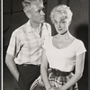 William Prince and Jan Sterling in the stage production Venus at Large