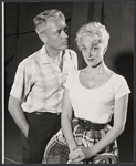 William Prince and Jan Sterling in the stage production Venus at Large