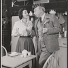 Sylvia Sidney and Luther Adler in the stage production A Very Special Baby