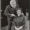 Luther Adler and Sylvia Sidney in the stage production A Very Special Baby