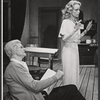 Olive Deering and unidentified in the stage production Vieux Carre