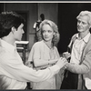Richard Alfieri, Olive Deering and unidentified in the stage production Vieux Carre