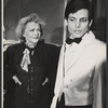Sylvia Sidney and Richard Alfieri in the stage production Vieux Carre