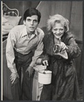 Richard Alfieri and Sylvia Sidney in the stage production Vieux Carre