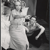 Olive Deering and John William Reilly in the stage production Vieux Carre