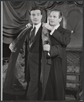 Robert Carroll and Peter Pagan in the stage production The Villa of Madame Vidac