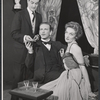 Robert Carroll, Peter Pagan and Fayne Blackburn in the stage production The Villa of Madame Vidac