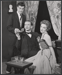 Robert Carroll, Peter Pagan and Fayne Blackburn in the stage production The Villa of Madame Vidac