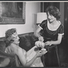 Fayne Blackburn and Peggy Romano in the stage production The Villa of Madame Vidac