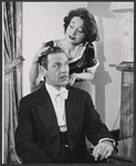 Peter Pagan and Peggy Romano in the stage production The Villa of Madame Vidac