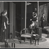 Fayne Blackburn, Peter Pagan, Peggy Romano and Robert Carroll in the stage production The Villa of Madame Vidac
