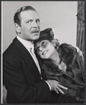 Peter Pagan and unidentified in the stage production The Villa of Madame Vidac