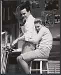 James Congdon and Lee Remick in the stage production Wait Until Dark