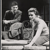 Mitchell Ryan and Lee Remick in the stage production Wait Until Dark