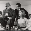 Richard Kuss, Mitchell Ryan and Lee Remick in the stage production Wait Until Dark
