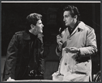 Mitchell Ryan and Richard Kuss in the stage production Wait Until Dark
