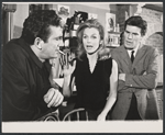 Val Bisoglio, Lee Remick and Mitchell Ryan in the stage production Wait Until Dark