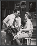 James Congdon and Lee Remick in the stage production Wait Until Dark