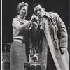 Lee Remick and James Congdon in the stage production Wait Until Dark