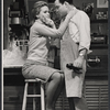 Lee Remick and James Congdon in the stage production Wait Until Dark