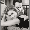 James Congdon and Lee Remick in the stage production Wait Until Dark