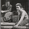 Mitchell Ryan and Lee Remick in the stage production Wait Until Dark