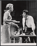 Lee Remick and Mitchell Ryan in the stage production Wait Until Dark