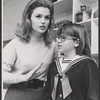 Lee Remick and Julie Herrod in the stage production Wait Until Dark