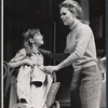 Julie Herrod and Lee Remick in the stage production Wait Until Dark