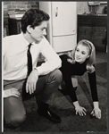 Michael Ebert and Shirley Jones in the 1967 tour of stage production Wait Until Dark