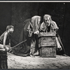 Richard Carafa, Muni Seroff and unidentified others in the stage production The Wall