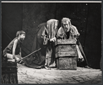 Richard Carafa, Muni Seroff and unidentified others in the stage production The Wall