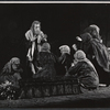 Muni Seroff and unidentified others in the stage production The Wall