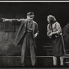 Joseph Buloff and unidentified in the stage production The Wall