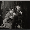 Muni Seroff [right] and unidentified in the stage production The Wall