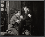 Muni Seroff [right] and unidentified in the stage production The Wall