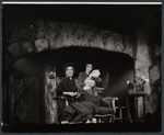 Yvonne Mitchell and Marian Seldes in the stage production The Wall